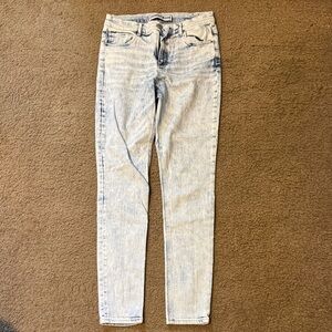 Express Women's Light Blue Skinny Jeans